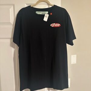 Off-White Black Short Sleeve Tee